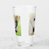 Labrador And Butterfly Throw Pillow タンブラーグラス (右)