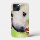 Labrador And Butterfly Throw Pillow Case-Mate iPhoneケース (裏面)