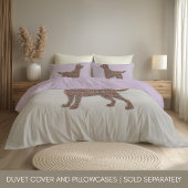 Labrador Butterfly Art Reversible Lavender Dog Mom 枕カバー