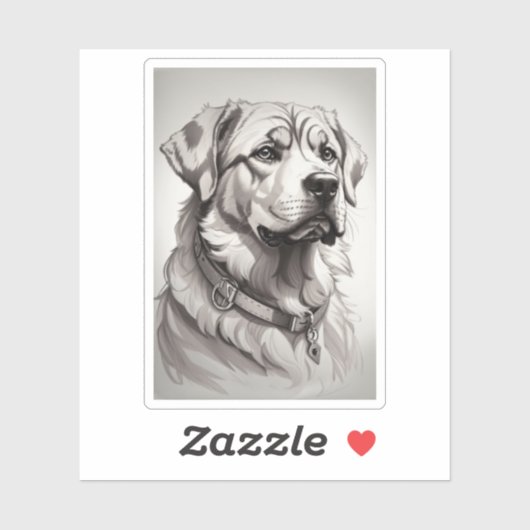 Labrador Dog シール (シート)