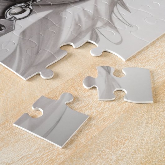 Labrador Dog ジグソーパズル (側面)