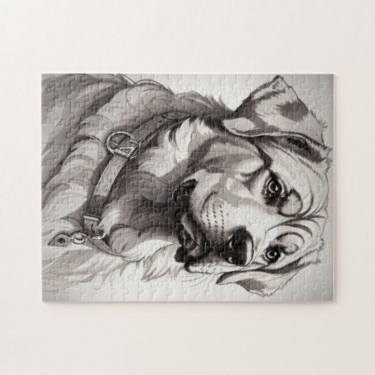 Labrador Dog ジグソーパズル (横)