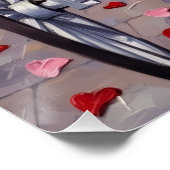 Labrador Dog Valentine's Day  ポスター (コーナー)