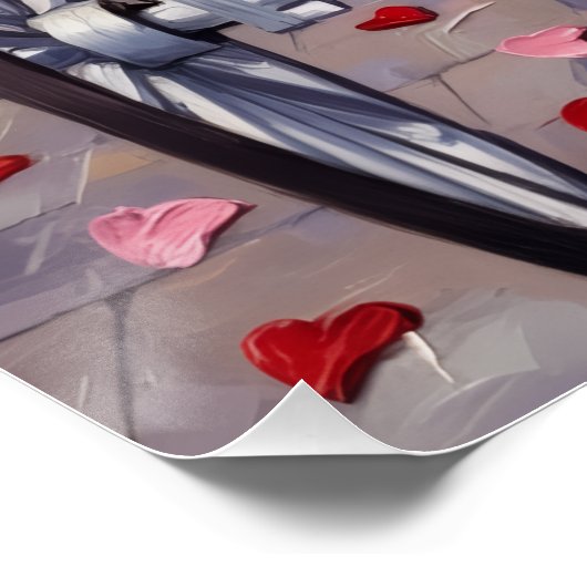 Labrador Dog Valentine's Day  ポスター (コーナー)