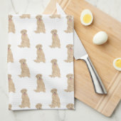 Labrador (Dudley) キッチンタオル (四つ折り)