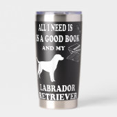 Labrador Gift Idea Retriever Breed Dog Lover 保温保冷タンブラー (正面)