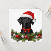 Labrador Greeting Card カード (正面/裏面インサイチュ)