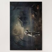 Labrador Halloween Scary ジグソーパズル (縦)