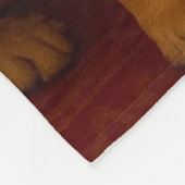 Labrador  Holiday  フリースブランケット (角)