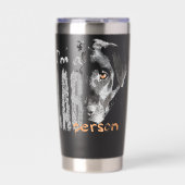 Labrador Im A LAB Person Labrador Dog 保温保冷タンブラー (正面)