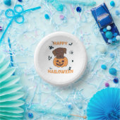 Labrador In Pumpkin Cute Dogs Happy Halloween ペーパーボウル (パーティー)