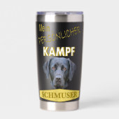 Labrador Labrador Dog Labrador 保温保冷タンブラー (正面)