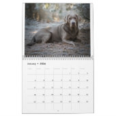 Labrador Love Calendar カレンダー (1月 2026)