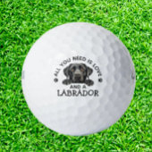   Labrador-Loving Golfer ゴルフボール