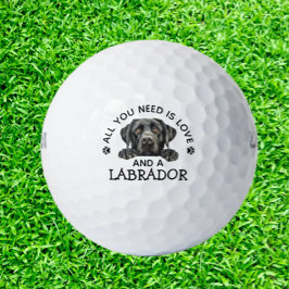   Labrador-Loving Golfer ゴルフボール