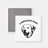 Labrador Mom   マグネット (正面/裏面)