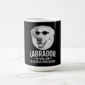 Labrador Official Dog Of The Coolest People モーフィングマグカップ (中央)
