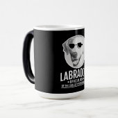 Labrador Official Dog Of The Coolest People モーフィングマグカップ (正面左)