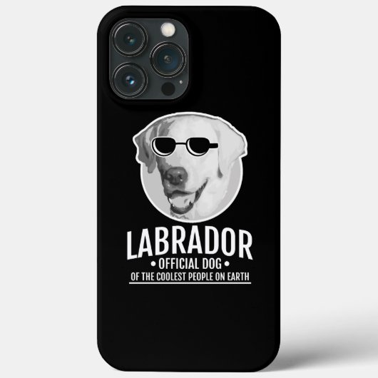 Labrador Official Dog Of The Coolest People Case-Mate iPhoneケース (裏面)