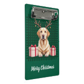 Labrador Reindeer ミニクリップボード (アングル)