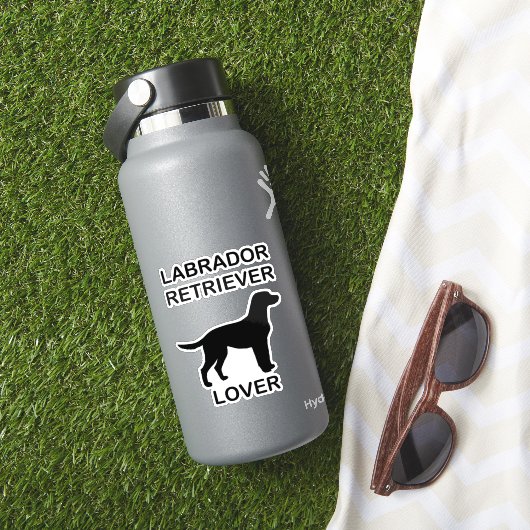 Labrador Retiever Lover シール (HydroFlaskインサイチュ)
