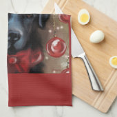 Labrador Retriever キッチンタオル (四つ折り)