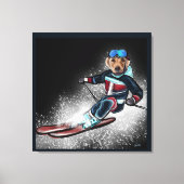 LABRADOR RETRIEVER  キャンバスプリント (正面)