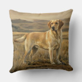 Labrador Retriever クッション (裏面)