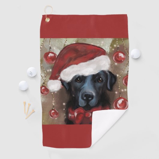 Labrador Retriever  ゴルフタオル (インサイチュ)