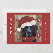 Labrador Retriever  シーズンカード (正面)