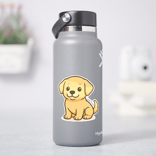 Labrador Retriever シール (HydroFlask)