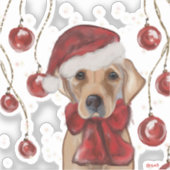 LABRADOR RETRIEVER  シール (正面)