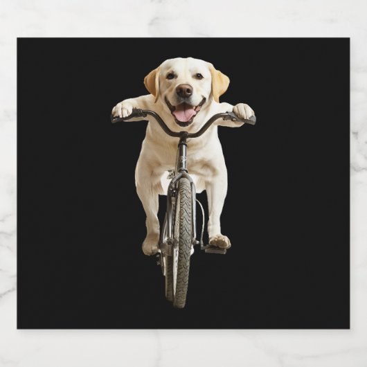 Labrador Retriever    スパークリングワインラベル (シングルラベル)