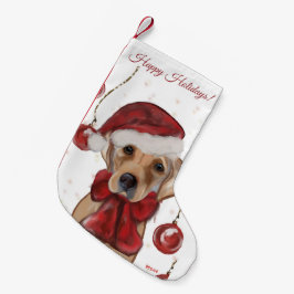 LABRADOR RETRIEVER  スモールクリスマスストッキング