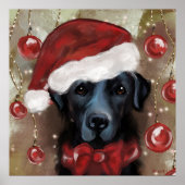 Labrador Retriever  ポスター (正面)