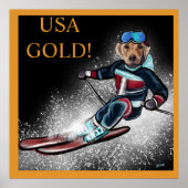 LABRADOR RETRIEVER  ポスター (正面)