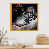 LABRADOR RETRIEVER  ポスター (キッチン)