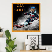 LABRADOR RETRIEVER  ポスター (ホームオフィス)