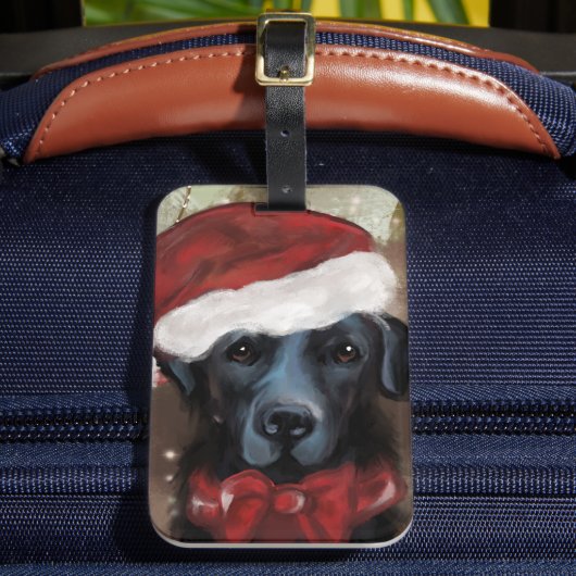 Labrador Retriever  ラゲッジタグ (正面インサイチュ2)