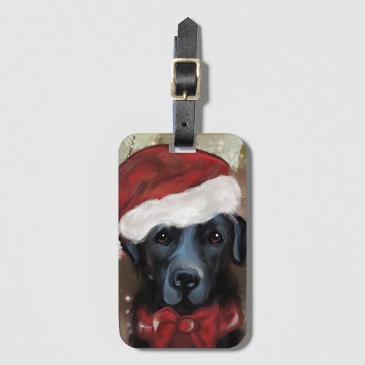 Labrador Retriever  ラゲッジタグ (正面縦)