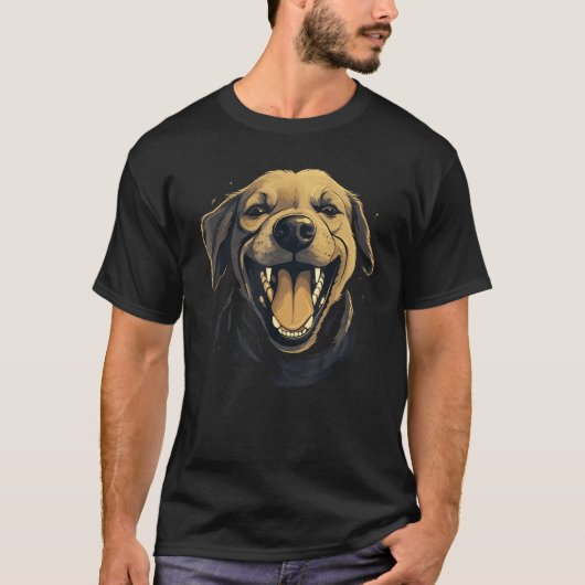 Labrador Retriever_2 Tシャツ (正面)