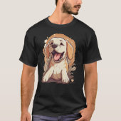 Labrador Retriever 3 Tシャツ (正面)