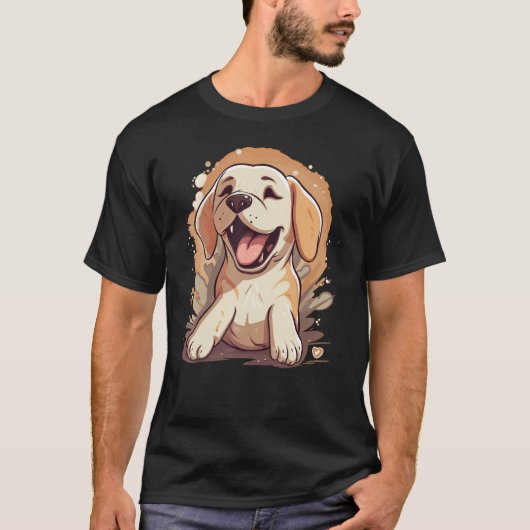 Labrador Retriever 3 Tシャツ (正面)