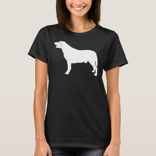 Labrador Retriever Baseball ¾ Sleeve Tシャツ (正面)