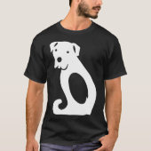 Labrador Retriever Beagle Dalmatian Tシャツ (正面)