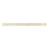 Labrador Retriever Birthday Satin Ribbon in Yellow サテンリボン (正面)