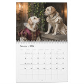 Labrador Retriever Calendar カレンダー (2月 2026)