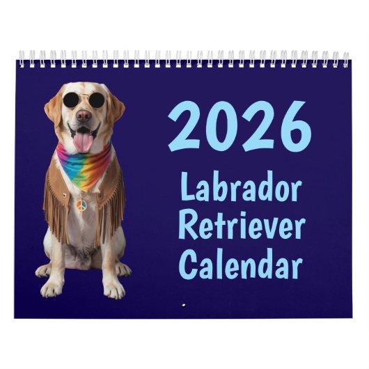 Labrador Retriever Calendar カレンダー (カバー)