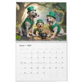 Labrador Retriever Calendar カレンダー (3月 2027)