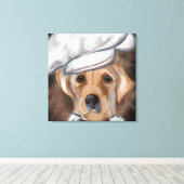 Labrador Retriever  Canvas Print キャンバスプリント (インサイチュ (ウッドフロア))